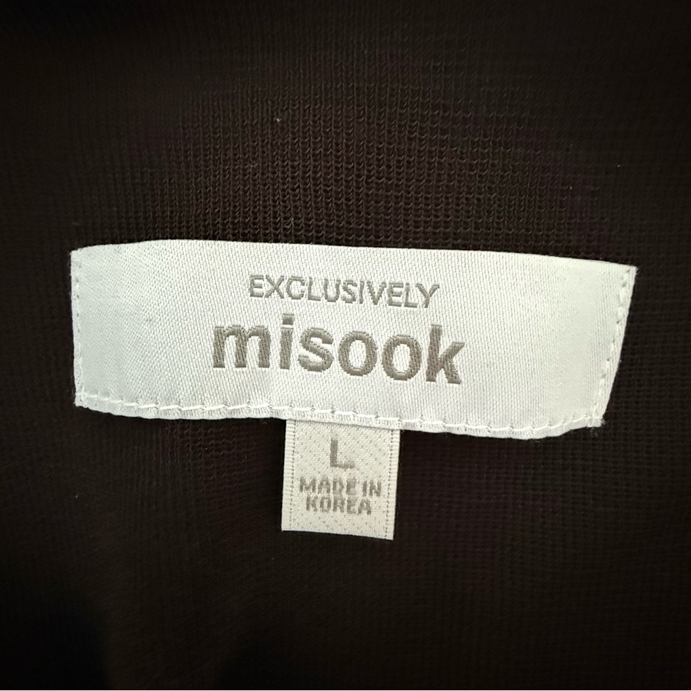 EUC Misook Striped Knit Jacket / Cardigan Size Large - Picture 4 of 8